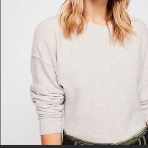 Free people break of dawn cashmere sweater